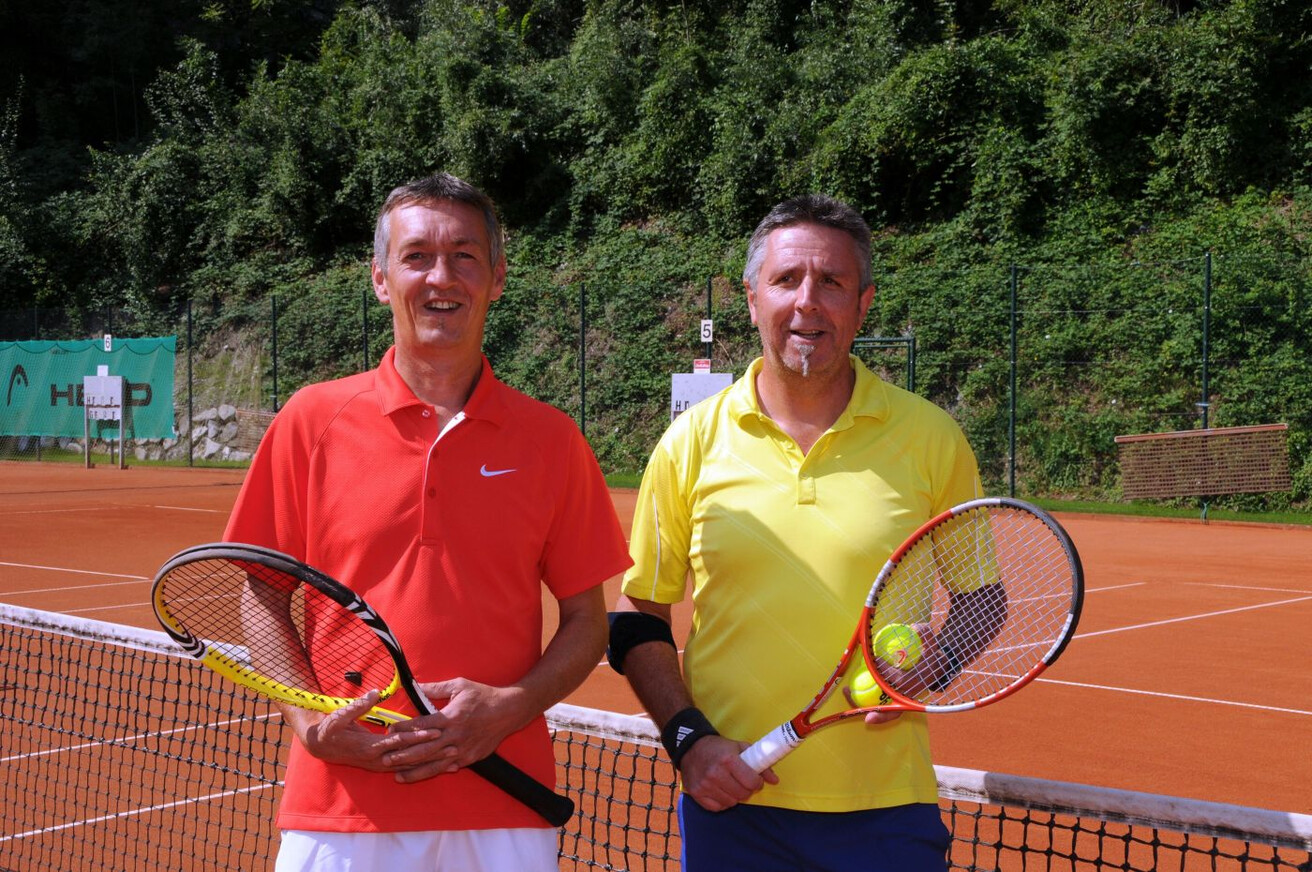 B-EINZEL 45/50+ KLAMMSTEINER Thomas (TC ESV Feldkirch) und SATTLER Ferdinand (UTC Bürs)