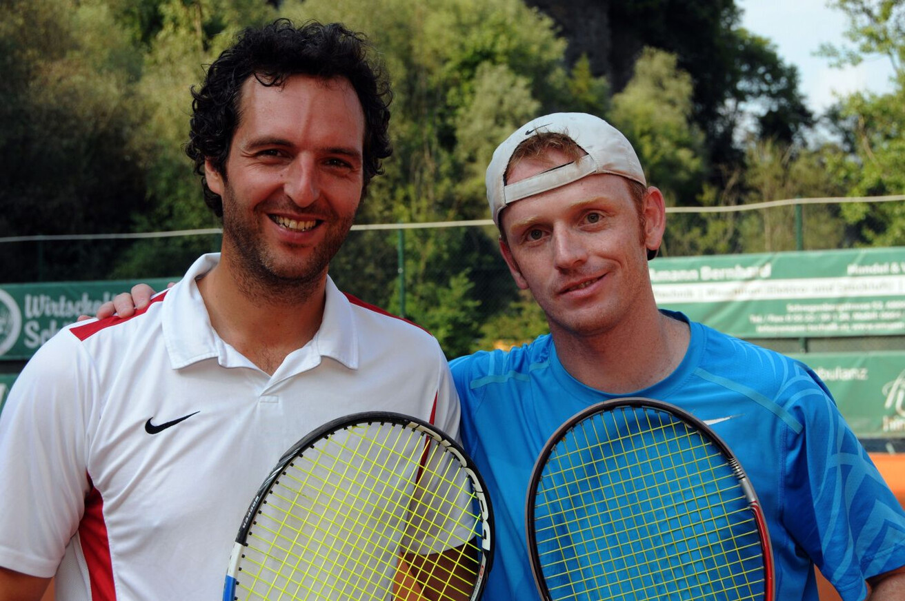 HERREN 35+ MARTE Bernhard (TC ESV Feldkirch) und BIRNBAUMER Christoph (UTC Alberschwende