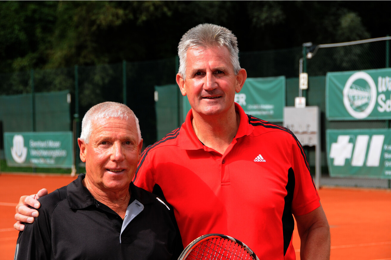 Finalisten Herren 55+ Rudi Dörflinger und Günter Albrecht